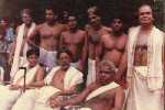 With Thilakan, Charuhasan & Jaganatha Varma